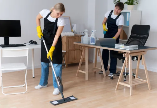 Nettoyage de bureau professionnel à Soulaire-et-Bourg